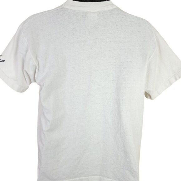 Alligator Surfer T Shirt Vintage 80s Palm Trees Sports Car Made In USA Mens L - Picture 4 of 7